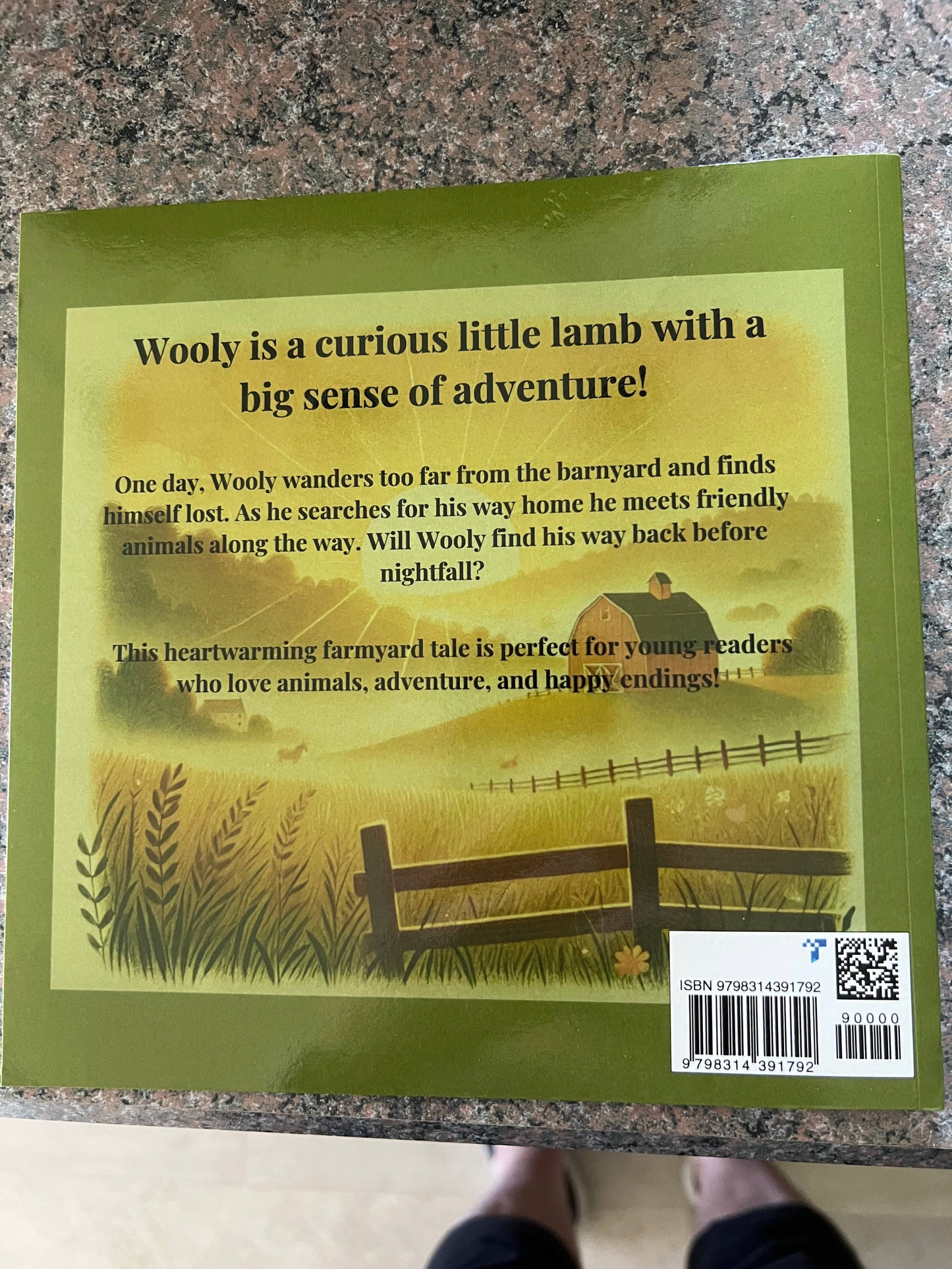 Wooly's Big Adventure -8.5 x 8.5 Children's Picture Book