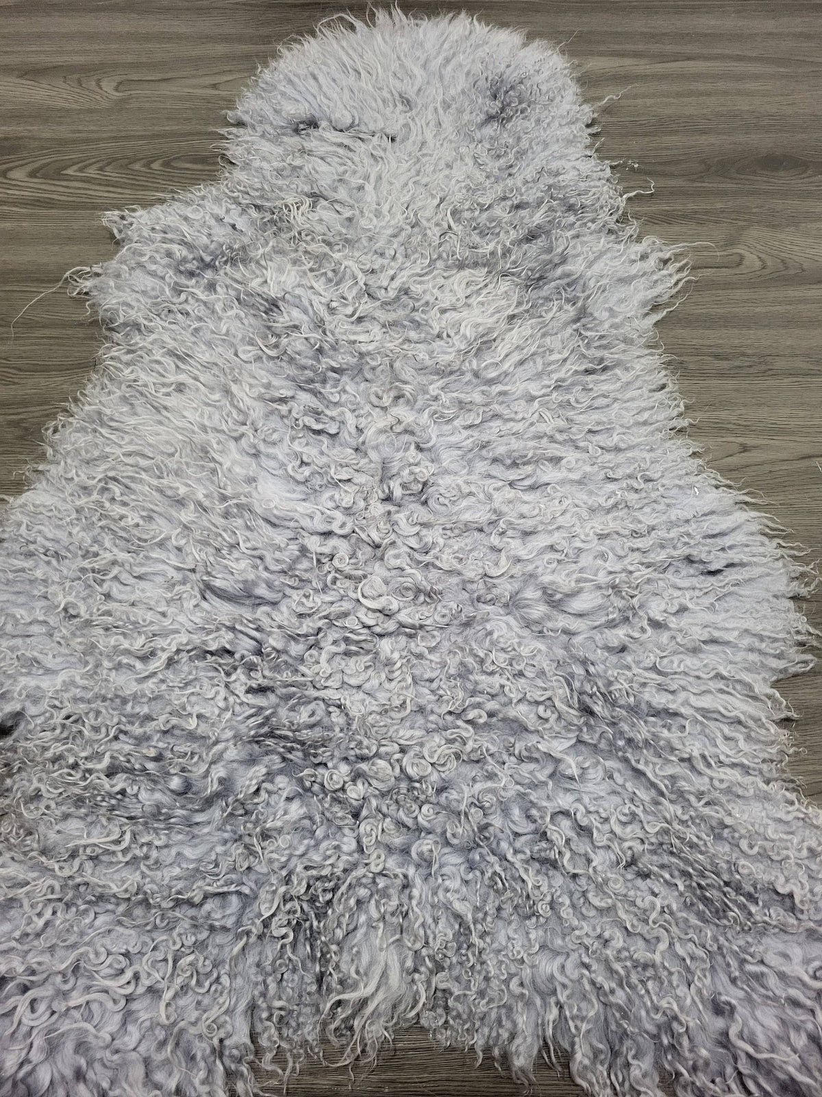 Icelandic Sheepskin Rug With Soft Silky Long Wool #66