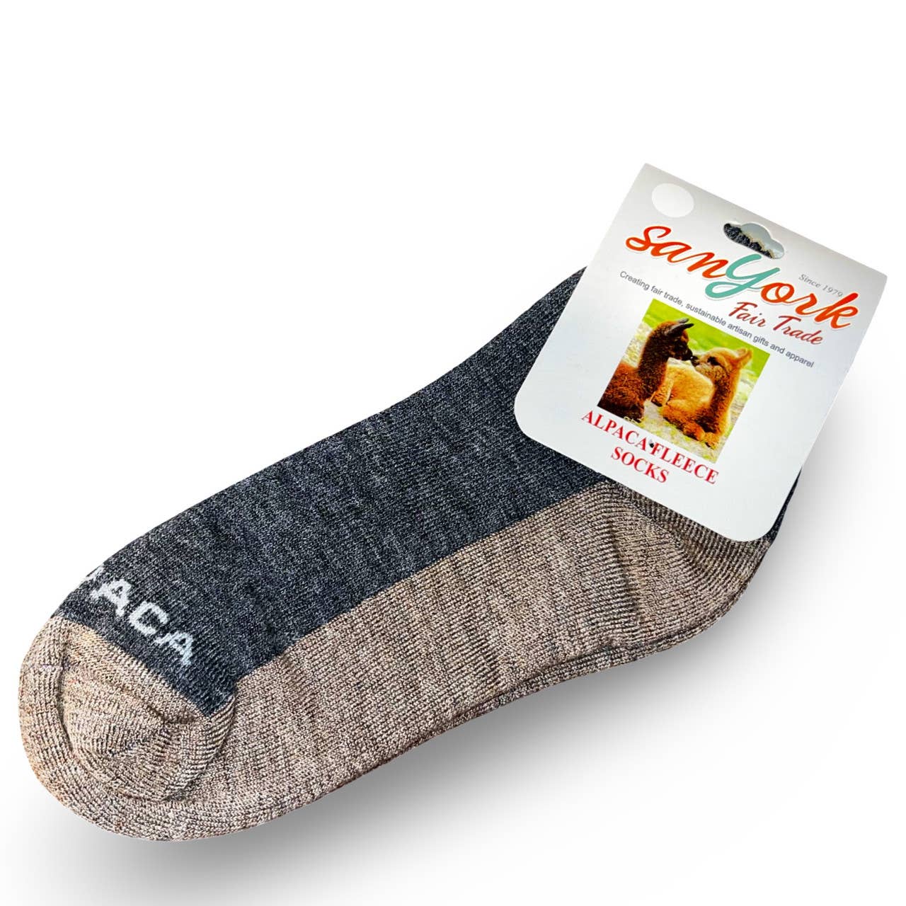 High-Performance Short Athletic Alpaca Socks Natural Comfort