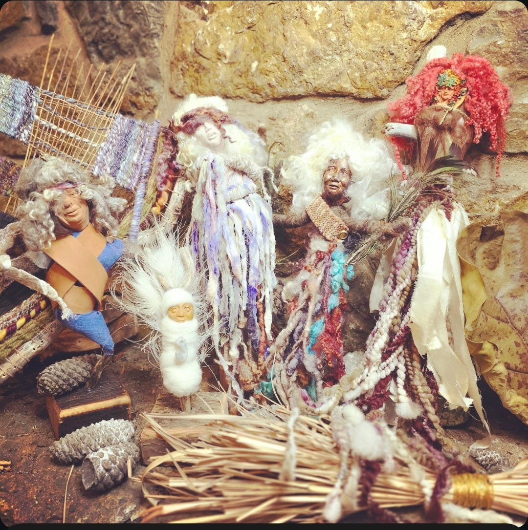 April 12th 5:30 to 9:00 Wildcraft effigy / Spirit Dolls at Seraph By The River