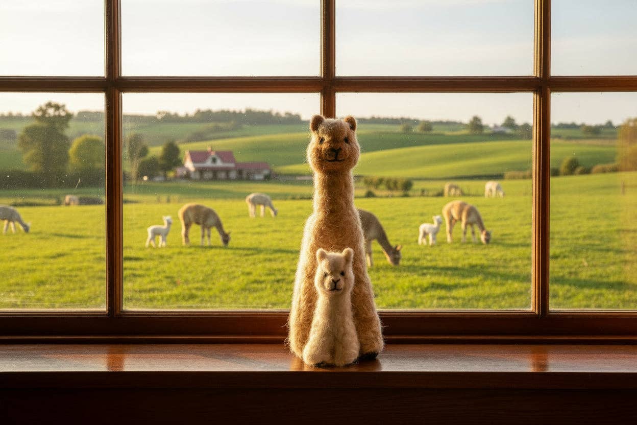 Mama Alpaca & Cria