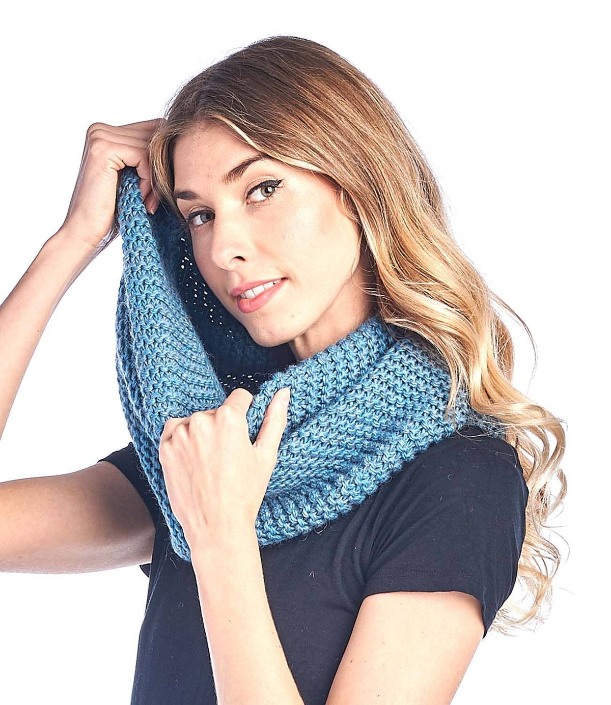 Alpaca Neckwarmer - Highland - Turquoise