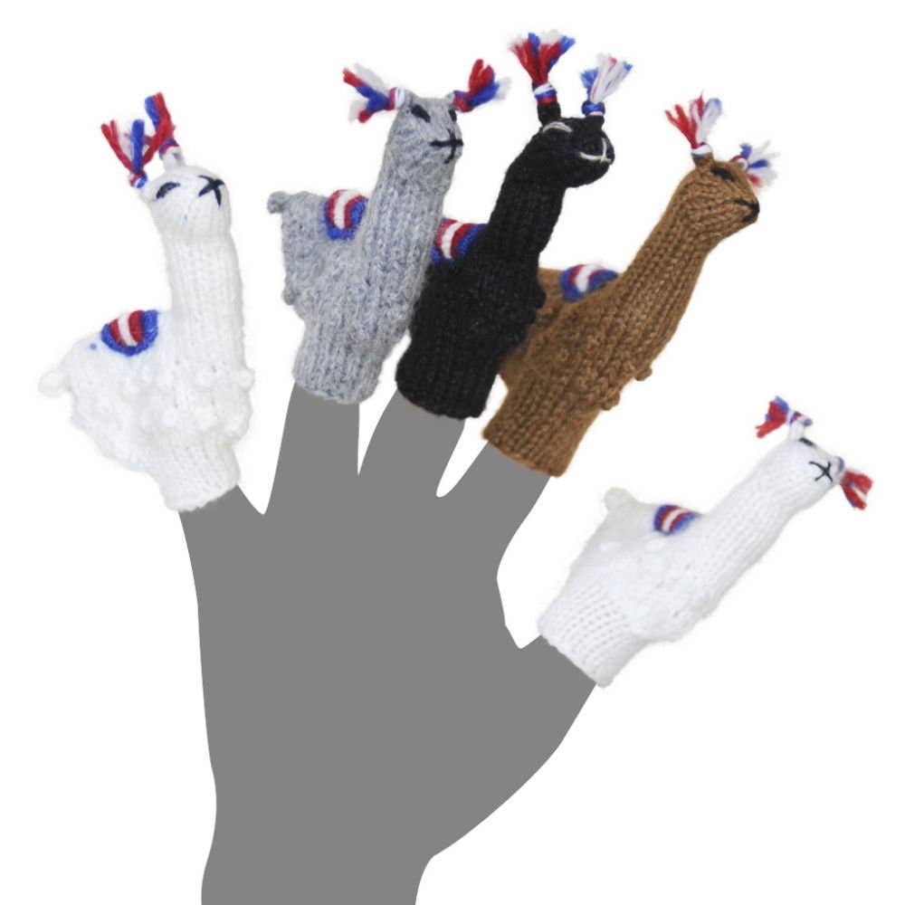 Alpaca Finger Puppets