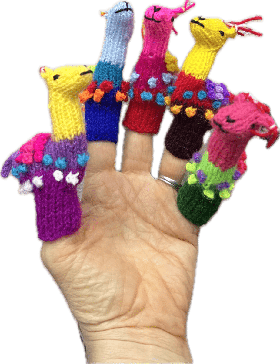 Alpaca Finger Puppets
