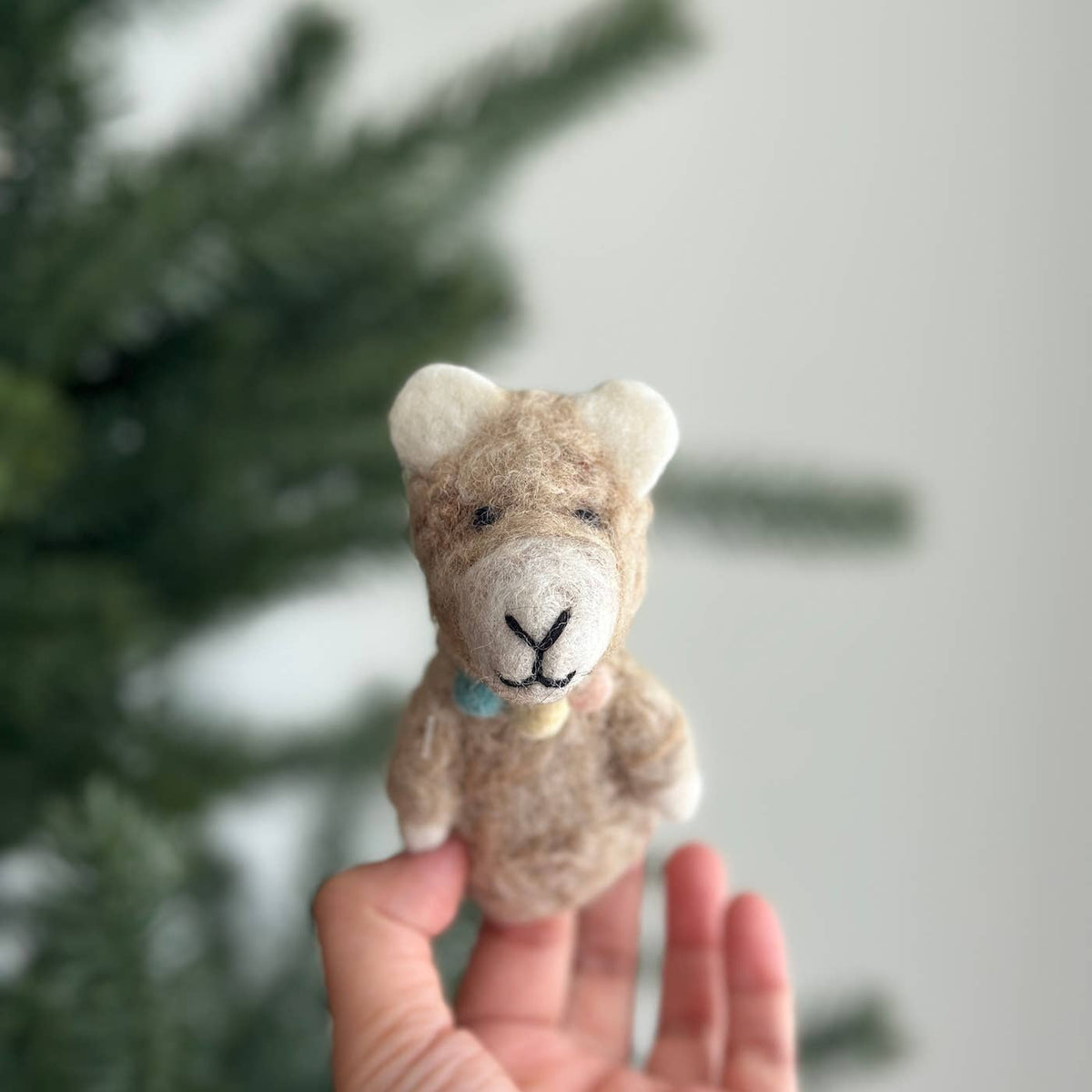 Llama Finger Puppet