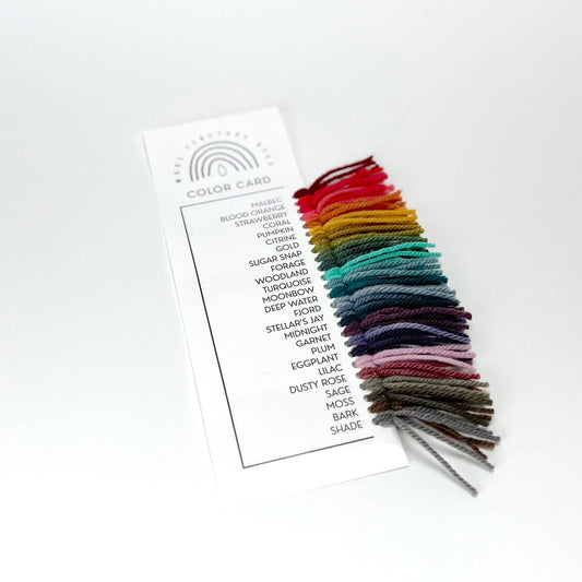 Color Card - Color Reference Guide