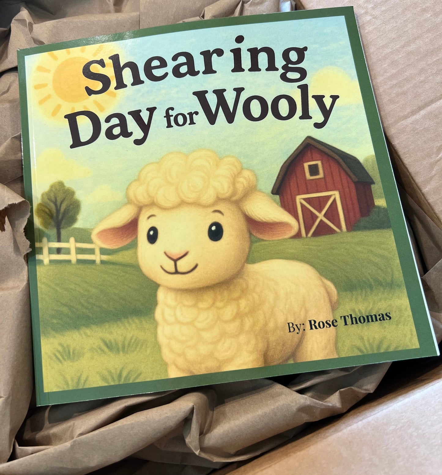 "Shearing Day for Wooly"  New Release