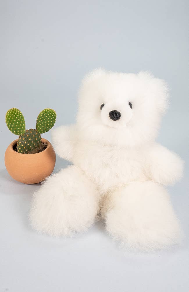 Teddy Bear 10" | Alpaca Stuffed Animal | Handmade