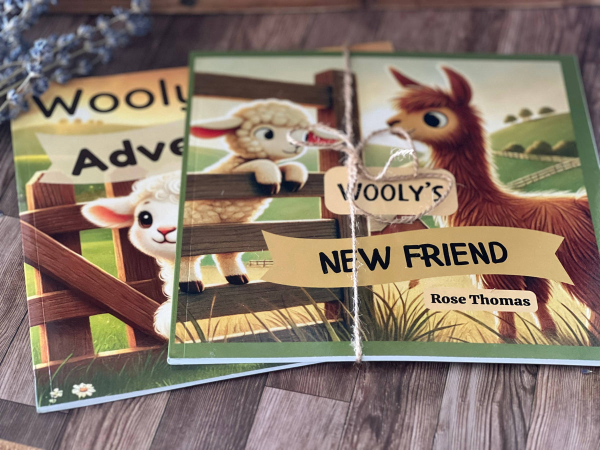Wooly's Big Adventure and Larry the Llama 2 Book Bundle