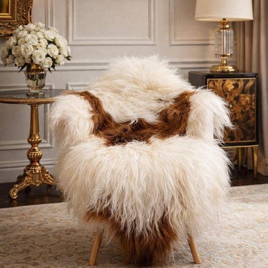 Icelandic Sheepskin Rug Scandinavian Home Decor #13