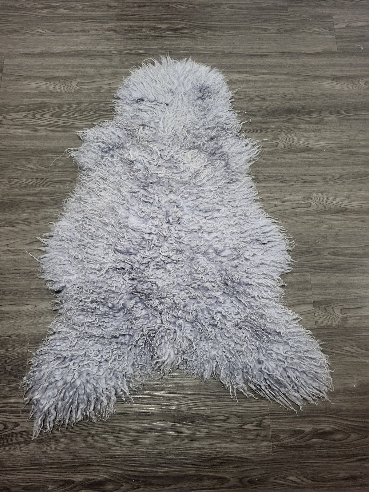 Icelandic Sheepskin Rug With Soft Silky Long Wool #66