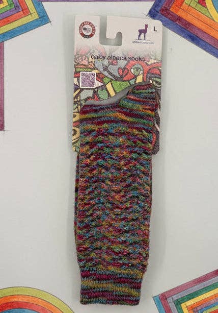 Stella Candy Hand-Painted Socks