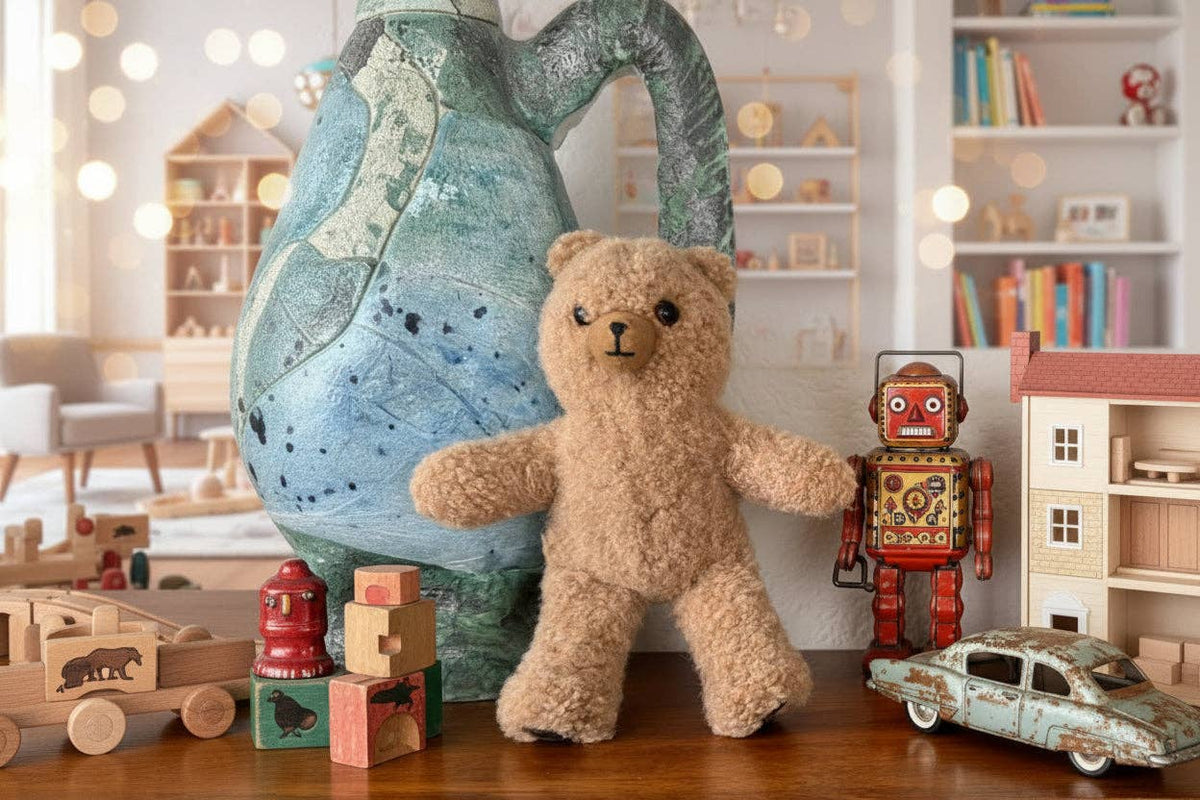 Merino Curlicue Bears