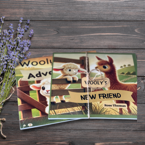 Wooly's Big Adventure and Larry the Llama 2 Book Bundle