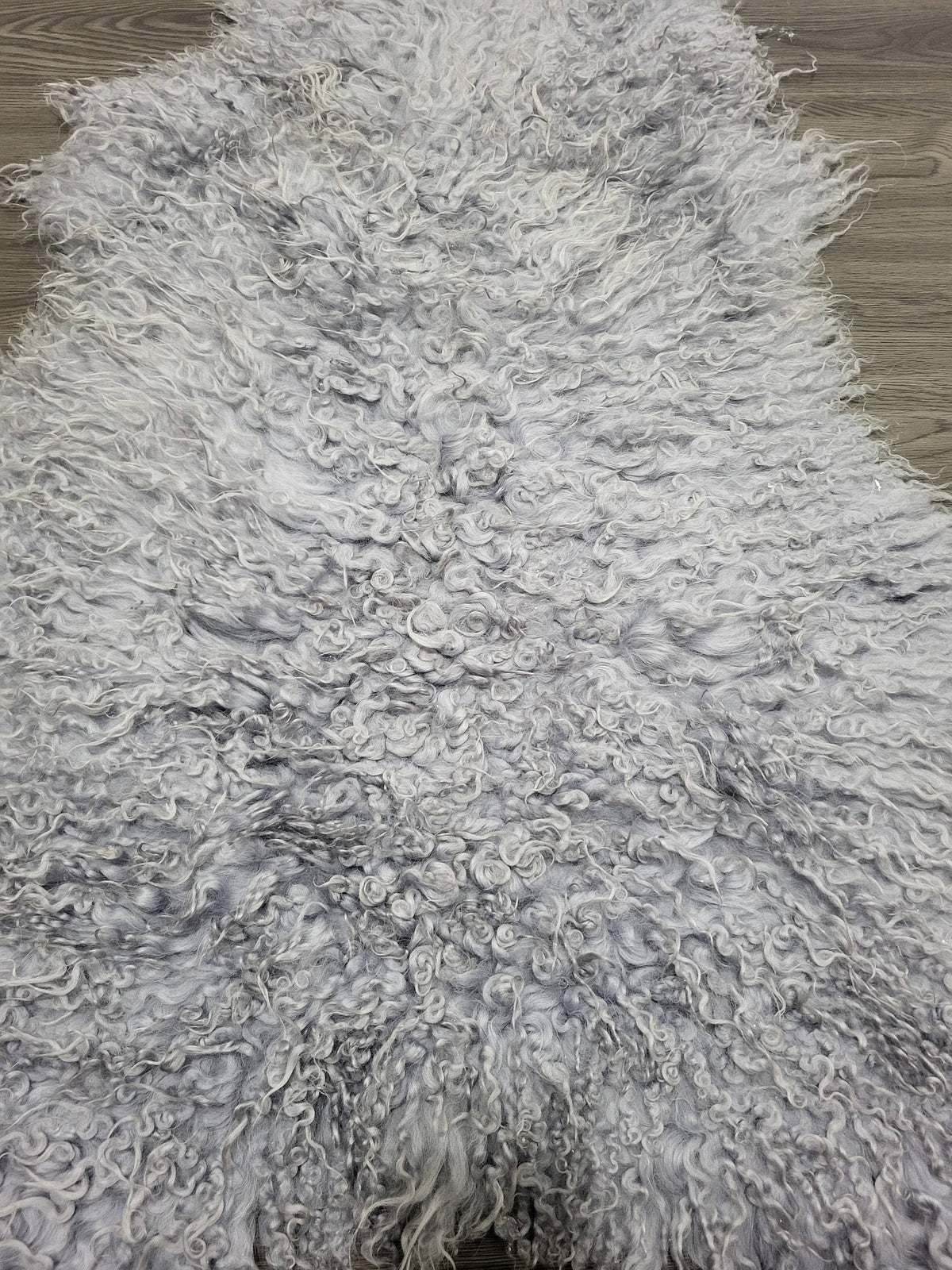 Icelandic Sheepskin Rug With Soft Silky Long Wool #66