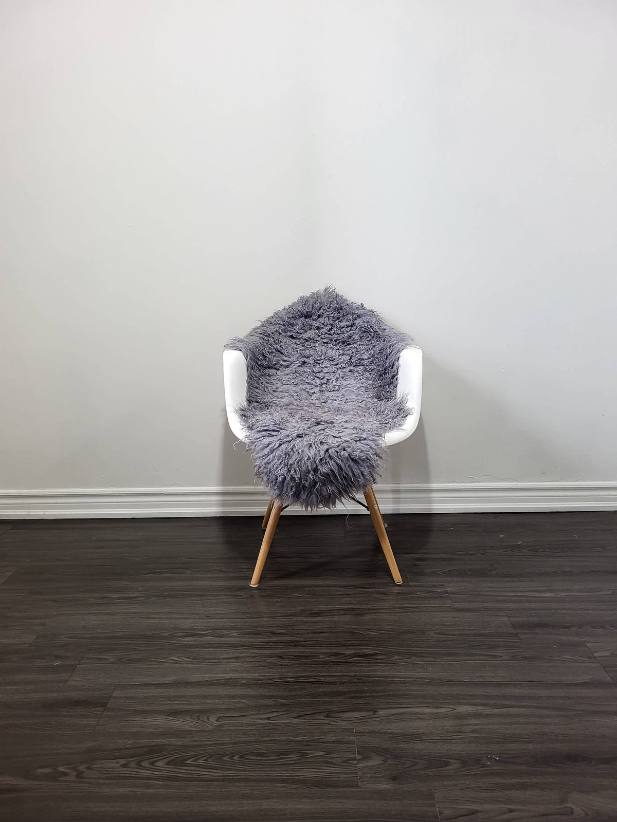 Icelandic Sheepskin Rug With Soft Silky Long Wool #66