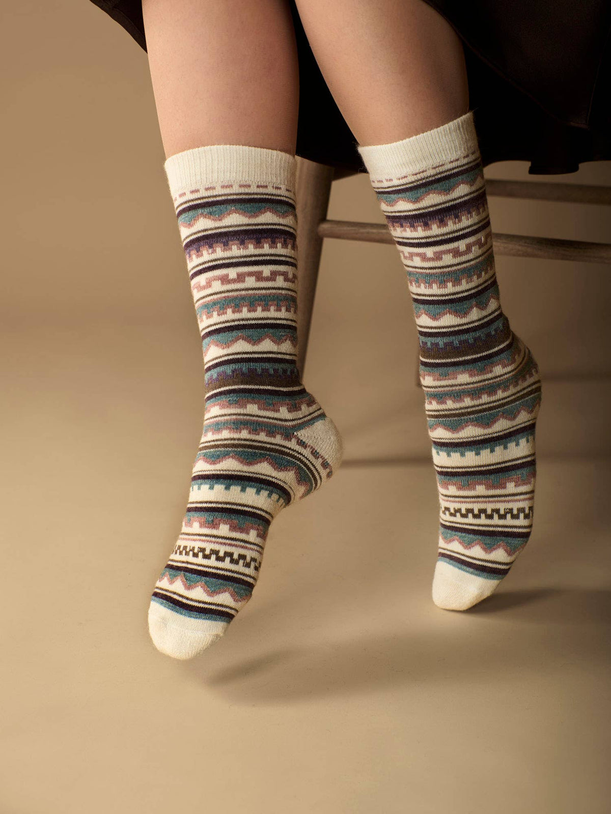 Cusco Alpaca Socks | Light Cushion Socks | Crew Socks