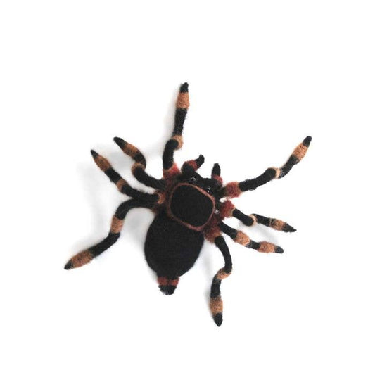 Tarantula Spider - Artisan Hand-Felted Alpaca Sculpture